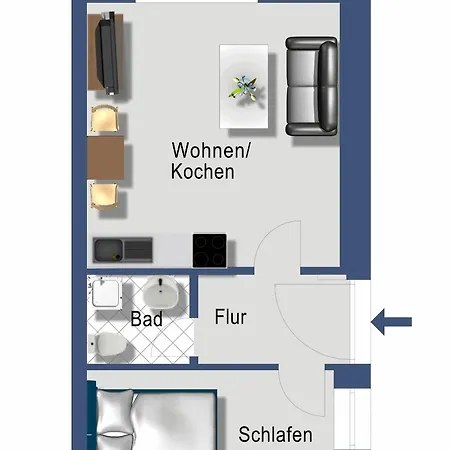 Apartament Schleiblick App 2 *